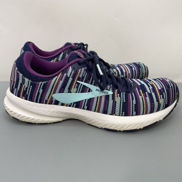 Brooks Launch 6 Sneakers Shoes Athletic Running Training Blue Colorful Womens 8 - Picture 2 of 15